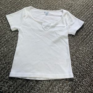 white brandy melville tee